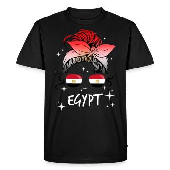 Egypt - Men's Premium Organic T-Shirt - black - Front - Nico (187cm)