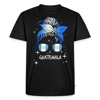 Guatemala - T-shirt Premium bio Homme - noir - Devant - Nico (187cm)