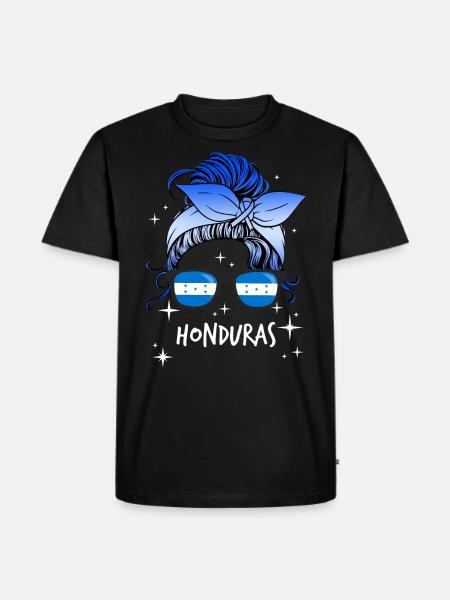 Honduras - Men's Premium Organic T-Shirt - black