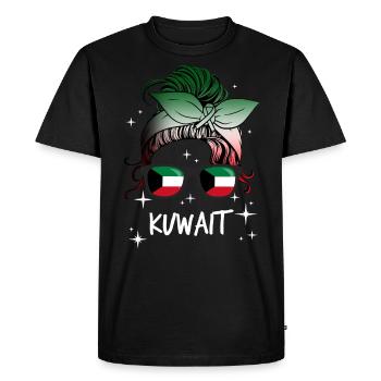 Koweït - T-shirt Premium bio Homme - noir - Devant - Nico (187cm)