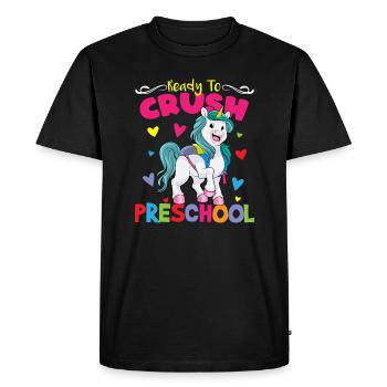 Ready To Crush Preschool Kindergarten Pre-K - T-shirt Premium bio Homme - noir - Devant - Nico (187cm)