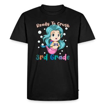 Ready To Crush 3rd Grade Elementary School - T-shirt Premium bio Homme - noir - Devant - Nico (187cm)