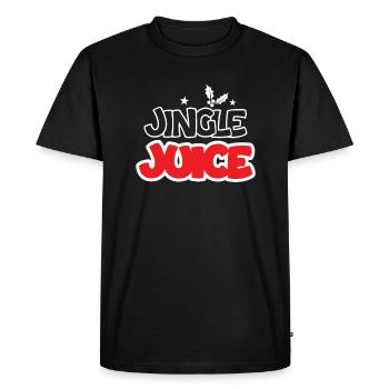 Jus de jingle motif norvégien - T-shirt Premium bio Homme - noir - Devant - Nico (187cm)