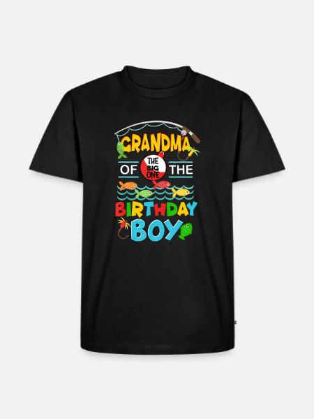 O Fish Ally Une Tenue d’Anniversaire Grand-Dame De Le Bir - T-shirt Premium bio Homme - noir