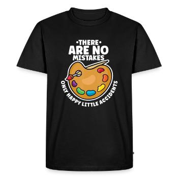 Artiste Peinture Peintre Art Peinture Art Professeur Douleur - T-shirt Premium bio Homme - noir - Devant - Nico (187cm)