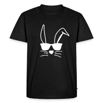 Idée de Pâques Garçons Filles Enfants Hip Lunettes de soleil de Pâques - T-shirt Premium bio Homme - noir - Devant - Nico (187cm)