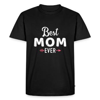 Meilleure fête des mères de tous les temps - T-shirt Premium bio Homme - noir - Devant - Nico (187cm)