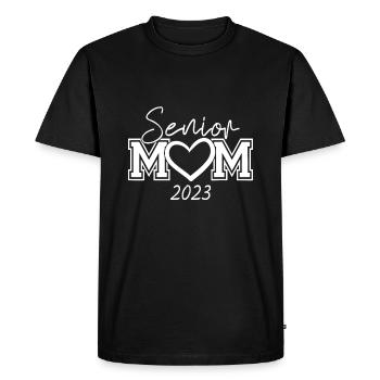 Proud mom Class of 2023 Senior Graduate Senior 23 - Men's Premium Organic T-Shirt - black - Front - Nico (187cm)