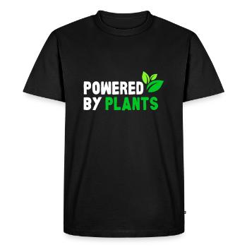 Végétalien Végétalien Végétarien Repas Santé Diète Chef Hommes & - T-shirt Premium bio Homme - noir - Devant - Nico (187cm)