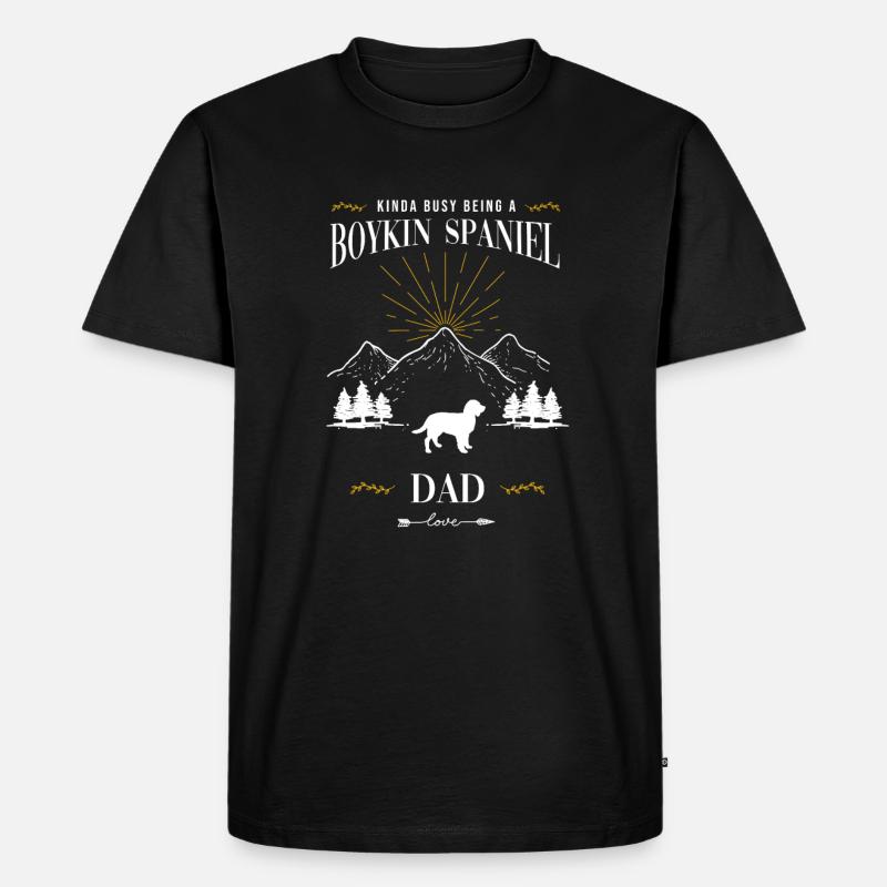 Boykin Spaniel - Männer Premium Bio T-Shirt - Schwarz