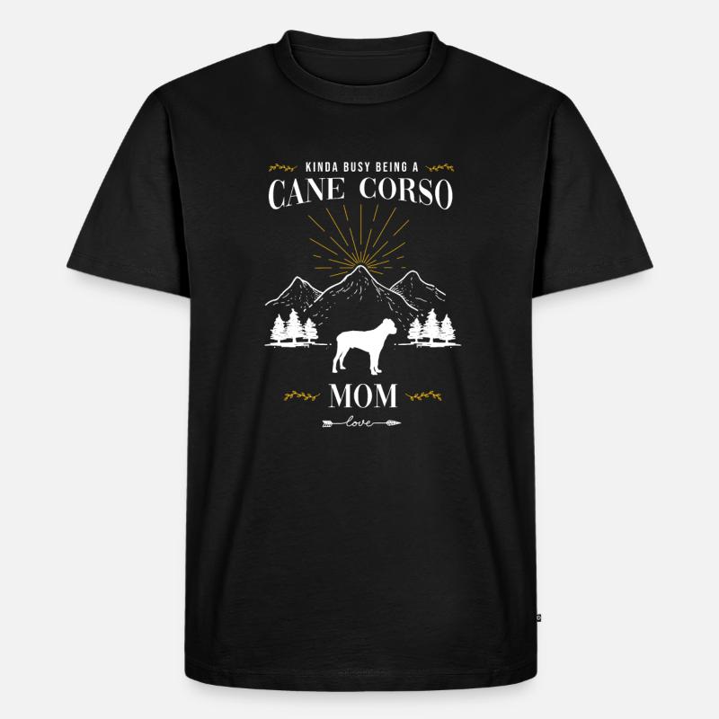 Cane Corso - Männer Premium Bio T-Shirt - Schwarz