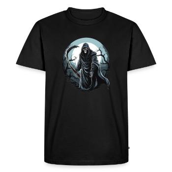 The Grim Reaper - Men's Premium Organic T-Shirt - black - Front - Nico (187cm)