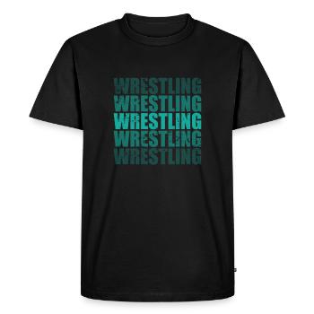 Spectacle de lutte Ring Fight Spectacle - T-shirt Premium bio Homme - noir - Devant - Nico (187cm)