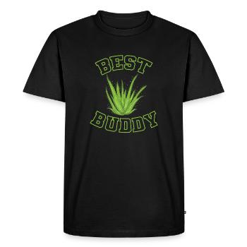 Best Buddy Aloe Vera Skin Miracle Cure - T-shirt Premium bio Homme - noir - Devant - Nico (187cm)