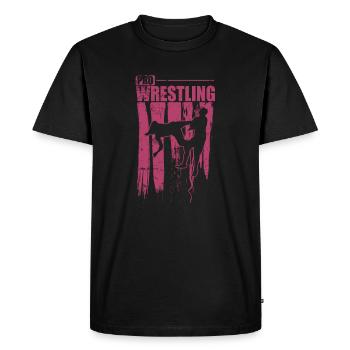 Pro Wrestling Show Ring de combat - T-shirt Premium bio Homme - noir - Devant - Nico (187cm)