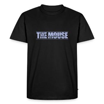 The Mouse Whisperer Rodent Cheese - Men's Premium Organic T-Shirt - black - Front - Nico (187cm)