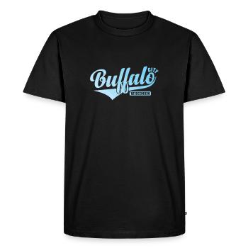Buffalo City, Wisconsin City aux États-Unis - T-shirt Premium bio Homme - noir - Devant - Nico (187cm)