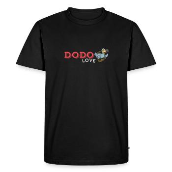Dodo Love Animal - T-shirt Premium bio Homme - noir - Devant - Nico (187cm)