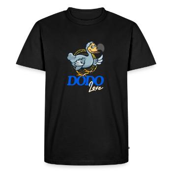 amical Dodo Love - T-shirt Premium bio Homme - noir - Devant - Nico (187cm)