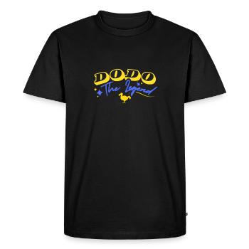 Dodo La Légende - T-shirt Premium bio Homme - noir - Devant - Nico (187cm)