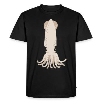 Kalmar - T-shirt Premium bio Homme - noir - Devant - Nico (187cm)