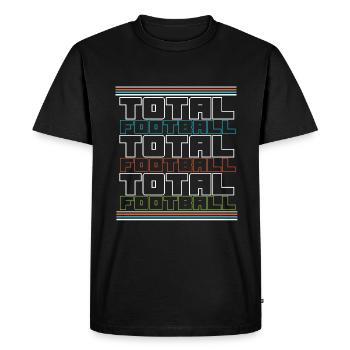 Soccer Total Soccer Total Soccer - T-shirt Premium bio Homme - noir - Devant - Nico (187cm)
