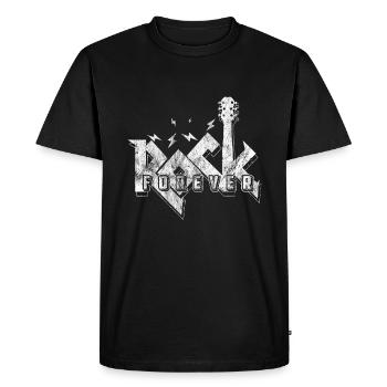 Musique de guitare rock - T-shirt Premium bio Homme - noir - Devant - Nico (187cm)