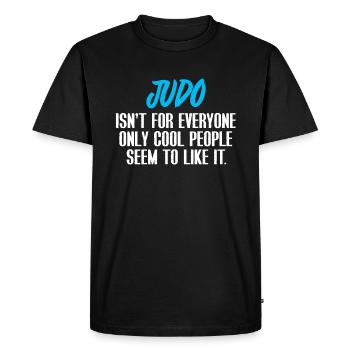 judo - T-shirt Premium bio Homme - noir - Devant - Nico (187cm)