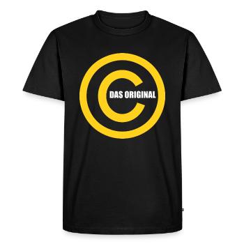 l’original - T-shirt Premium bio Homme - noir - Devant - Nico (187cm)