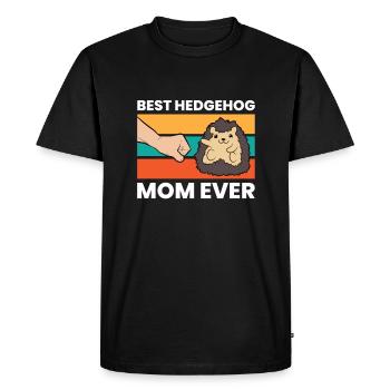 Meilleur hérisson Mama Jamais Cher Hérissons - T-shirt Premium bio Homme - noir - Devant - Nico (187cm)