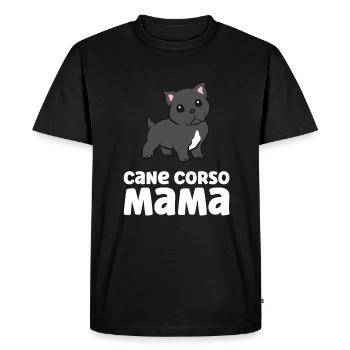 Cane Corso Mom Funny Cane Corso Dog - Men's Premium Organic T-Shirt - black - Front - Nico (187cm)
