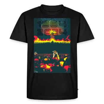 NUKE 3 By Yume Origins - T-shirt Premium bio Homme - noir - Devant - Nico (187cm)
