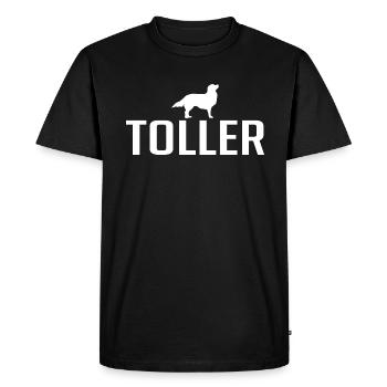 Grande race de chien chiens chiens Wilsigns - T-shirt Premium bio Homme - noir - Devant - Nico (187cm)