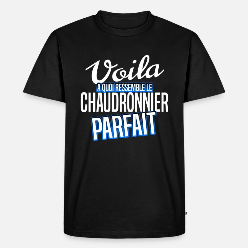 Chaudronnier - T-shirt Premium bio Homme - noir