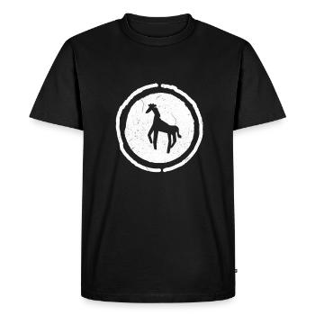 Africa Lovers Tradition Voyage Safari - T-shirt Premium bio Homme - noir - Devant - Nico (187cm)