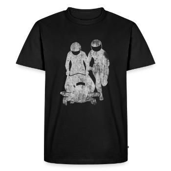 Bobsleigh Bobsleighing Bobsleigh Fans Gift - Men's Premium Organic T-Shirt - black - Front - Nico (187cm)