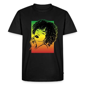 Déclaration forte carrément cool - T-shirt Premium bio Homme - noir - Devant - Nico (187cm)