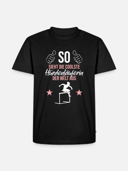World's best hurdler - Men's Premium Organic T-Shirt - black