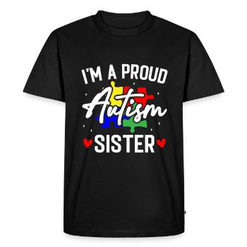 Time for my baptism First Communion - Men's Premium Organic T-Shirt - black - Front - Nico (187cm)