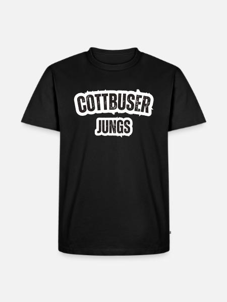 Cottbus boys - Men's Premium Organic T-Shirt - black