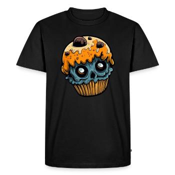 Mignon Halloween Muffin Costume Muffin Lover - T-shirt Premium bio Homme - noir - Devant - Nico (187cm)