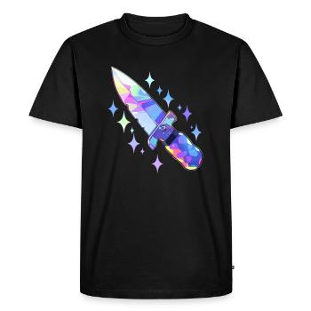 Festival de magie EDM Rave DJ - T-shirt Premium bio Homme - noir - Devant - Nico (187cm)
