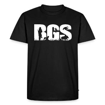 BGS Bavarian Mountain Scent Hound Chasse Wilsigns - T-shirt Premium bio Homme - noir - Devant - Nico (187cm)