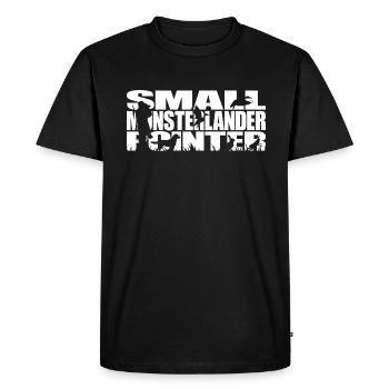 SMALL MUNSTERLANDER POINTER Hunting Dog Wilsign's Hunt - Men's Premium Organic T-Shirt - black - Front - Nico (187cm)