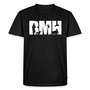 BMH BAVARIAN MOUNTAIN HOUND Hunting Dogs Wilsigns - Men's Premium Organic T-Shirt - black - Front - Nico (187cm)