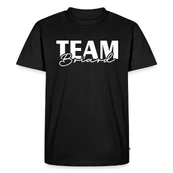 TEAM Briard Wilsigns Dogs IGP Dog Sports - Men's Premium Organic T-Shirt - black - Front - Nico (187cm)