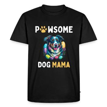Australian Shepherd Easter Egg Hunter Mama Costume - Men's Premium Organic T-Shirt - black - Front - Nico (187cm)