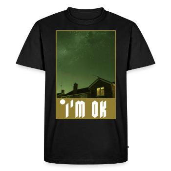 The Winter Begins - Männer Premium Bio T-Shirt - Schwarz - Vorne - Nico (187cm)