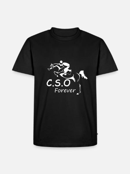 CSO forever - T-shirt Premium bio Homme - noir