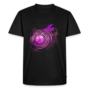Technologie Z - T-shirt Premium bio Homme - noir - Devant - Nico (187cm)